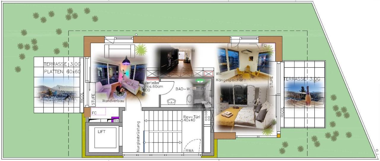 Appartement Penthouse Flat Carolina In Stadt